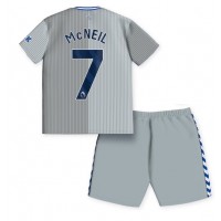 Dres Everton Dwight McNeil #7 Tretina pre deti 2023-24 Krátky Rukáv (+ trenírky)